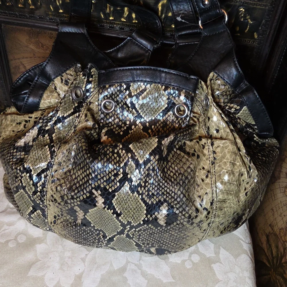 Style & Co. Snakeskin Print Bag
